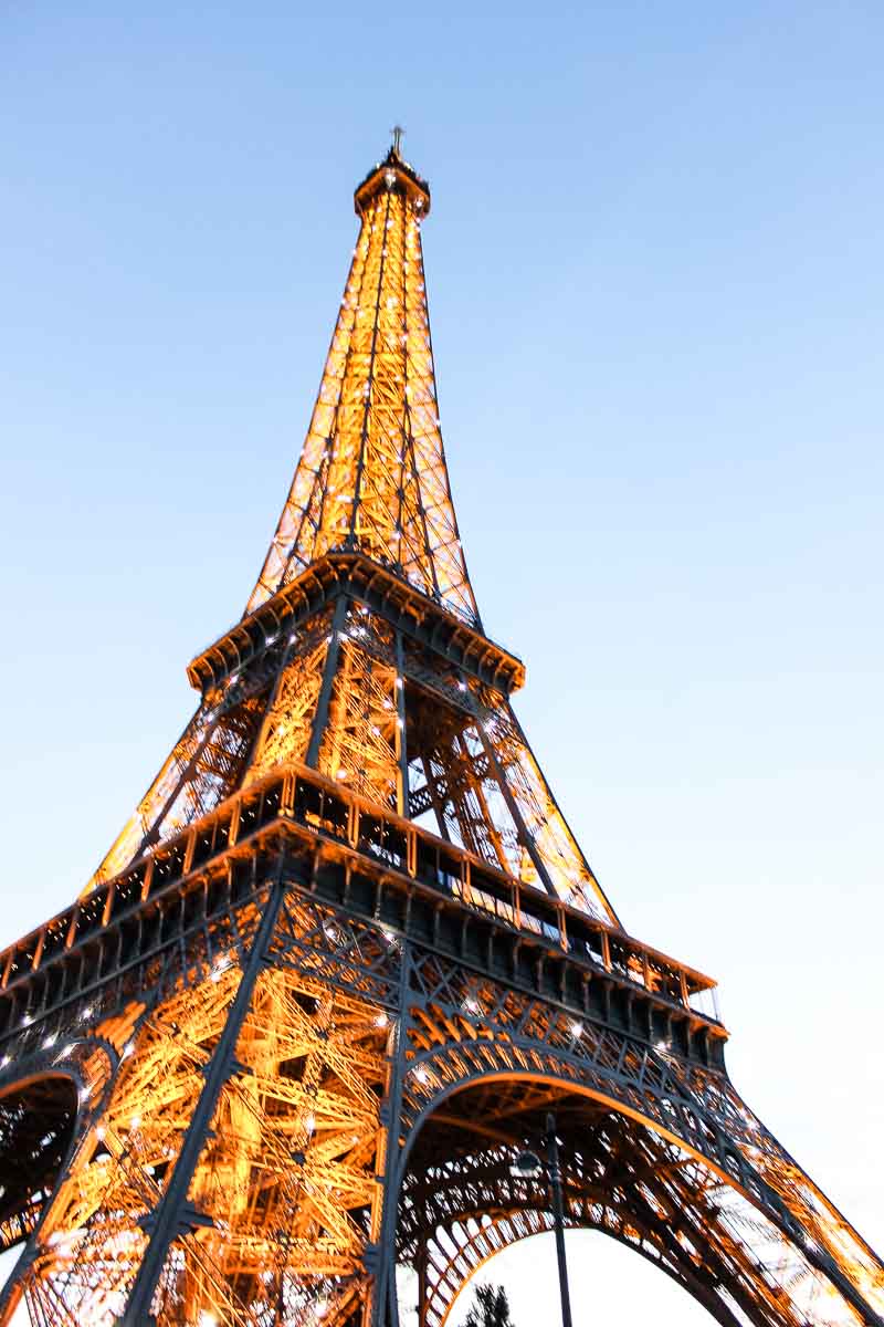 Eiffel Tower at night