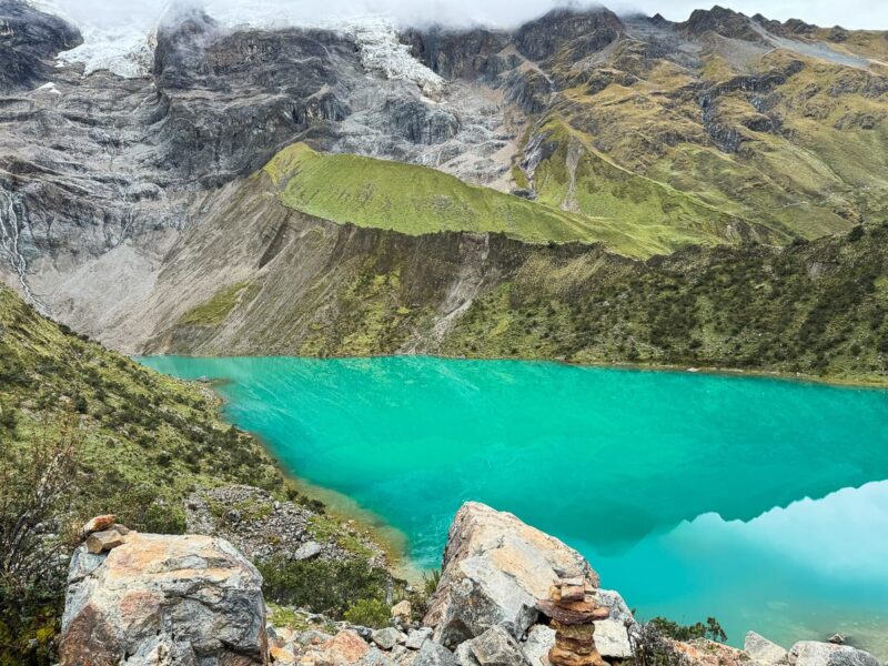 Humantay Lake in April