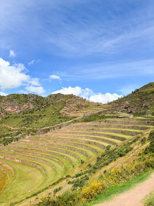 Pisac ruins in Peru